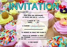 5 - 12 ou 14 cartes invitation