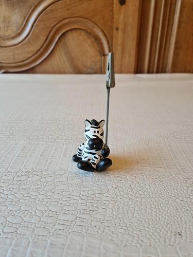 Pince porte photo cadre zebre - photo,