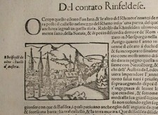 2 fg Switzerland Münster Cosmographia Universalis Byrckmanno Cologne 1575  