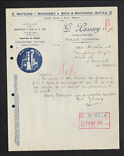 TULLE (19) ENGINES / WOODWORKING MACHINES / MACHINE TOOLS "G. LASSERY" in 1929