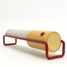 VINTAGE YELLOW & RED RARE TABLE LAMP PHILIPS MODEL DEPOSIT Sottsass Colombo