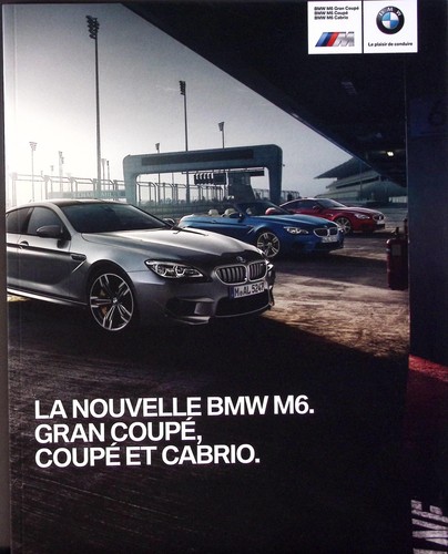 Ed6018 brochure bmw coupé - bmw, m6