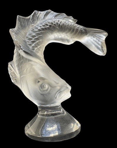 Lalique crystal koi - lalique,