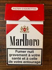 Empty Cigarette Box - Tobacco - MARLBORO - Magnum 3 x 20 Boxes - Advertising