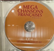 Chansons Françaises Vol. 2 ( CD).  Les Inoubliables 80 CD#4.