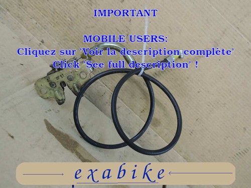 Verrou selle pour suzuki - verrou, de