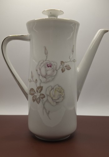 Sweetheart rose coffee pot - rose, by