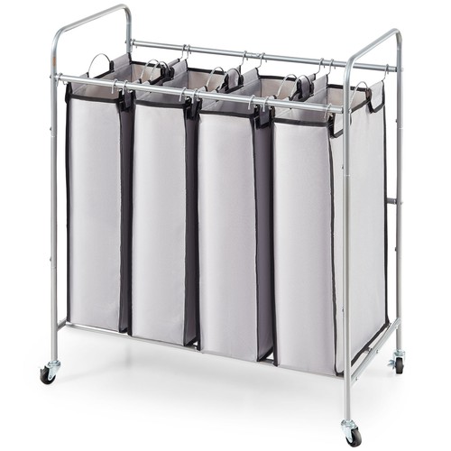 Panier linge mobile chariot - linge,