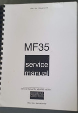 MASSEY FERGUSON - MF35 MF 35 TRACTORS - SERVICE WORKSHOP SERVICE MANUAL