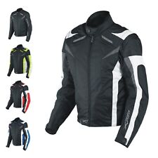 Lady Womens Jacket Sanity Fabric Motorcycle Scooter Detachable Sleeve Protection