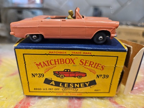 Matchbox lesney ford zodiac - matchbox,