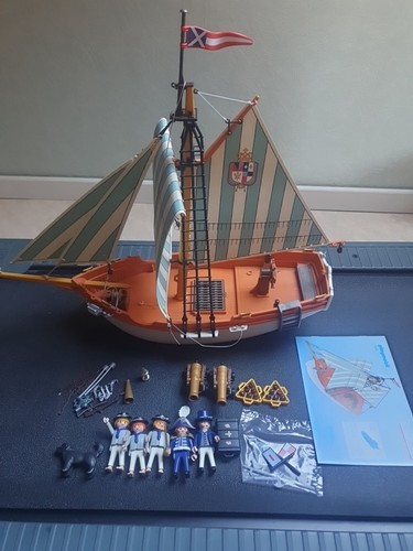 Goelette playmobil 3740 6348 - goelette,