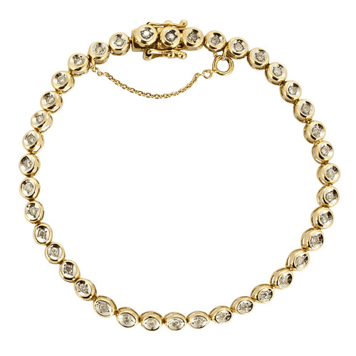 Bracelet jaune 18k - bracelet,