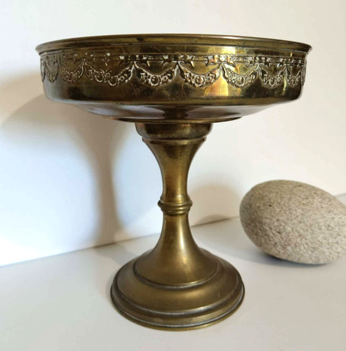 Coupe sur pied laiton - pied,