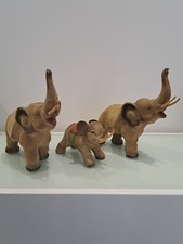 Antique 50s/60s Flocked PVC Elephant Figure DDR, MAX CARL.... Nursery