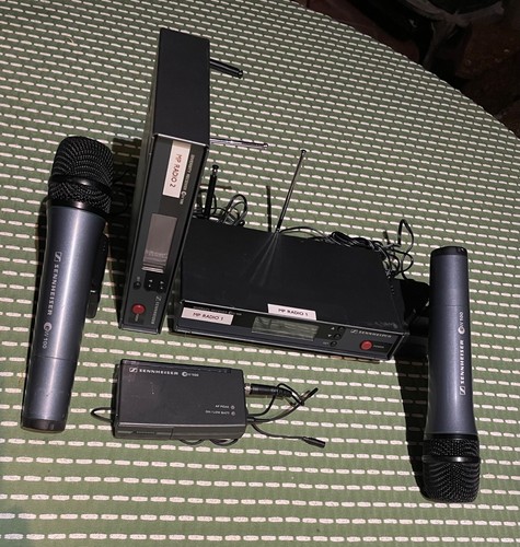 Kit micros sennheiser ew100 - micros,