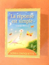 RARE 62 ORACLE CARD CASE / THE ANSWER IS SIMPLE / SONIA CHOQUETTE / VF CONDITION