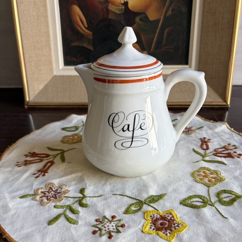 Pichet pot café porcelaine - pichet,