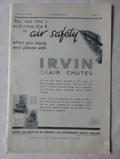 9/1936 PUB IRVING AIR CHUTE