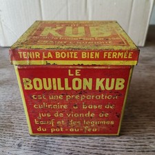 Ancienne boîte de KUB en