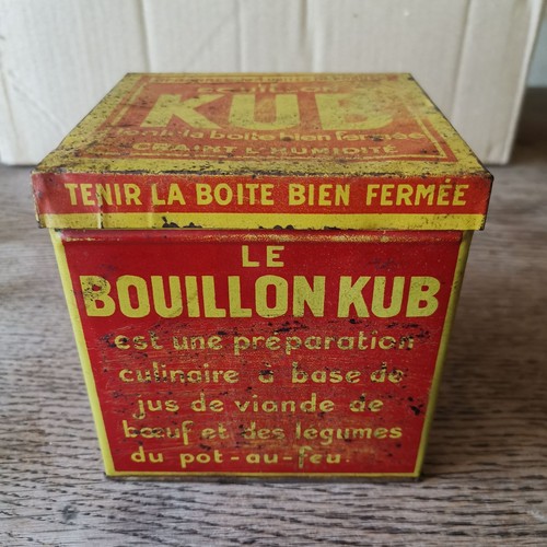 Ancienne boîte kub - boîte, de