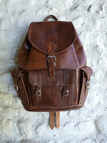 Grand sac dos - grand, artisanal