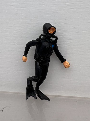 Figurine plongeur avec - , masque
