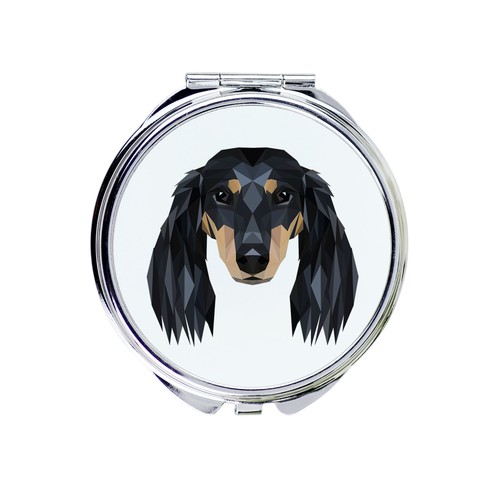 Teckel poil long miroir - -,