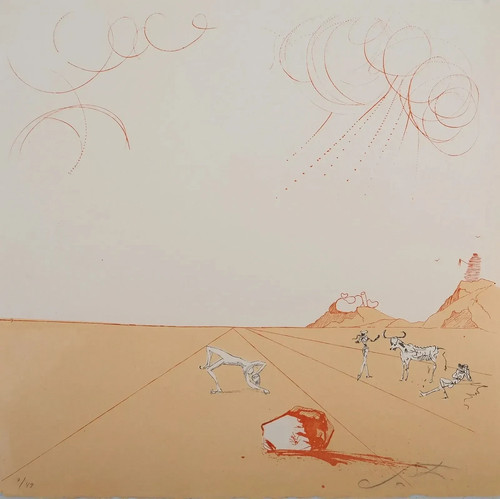 Salvador dali paysage - salvador,
