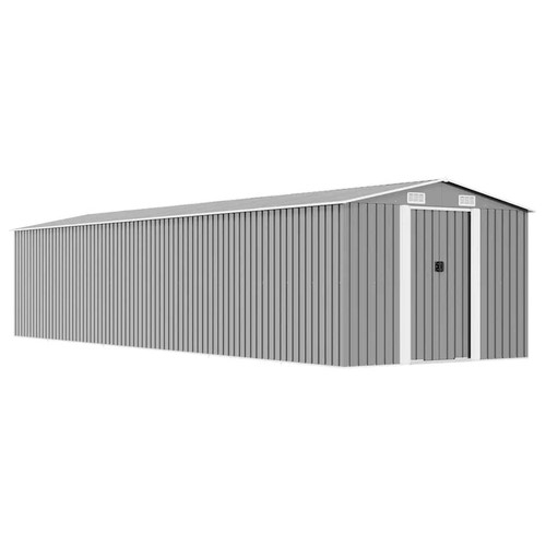 Abri jardin marron acier - abri,