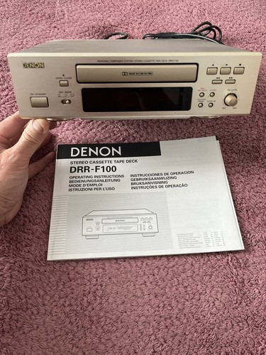 Denon drr f100 stereo cassette - stereo,