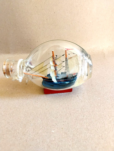 Maquette bateau dans une - maquette,