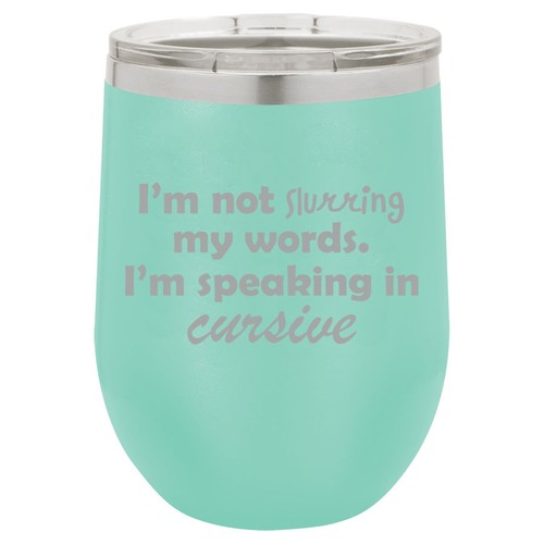 Stemless wine tumbler - wine, mug