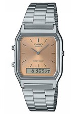Montre Casio Collection Edgy Argent/Cuivre AQ-230A-4AMQYES