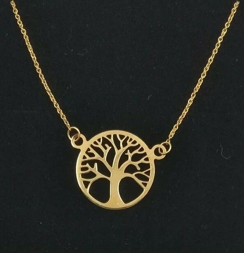 Pendentif avec chaîne - chaîne, or