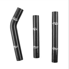 ZAP Black For KTM 125SX 125 SX 2007 2008 Silicone Radiator Coolant Hose Kit Pipe