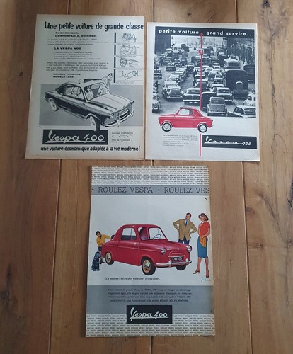 Lot publicité automobile - publicité,