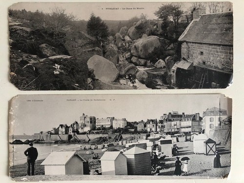 Cpa bretagne carte - cpa,