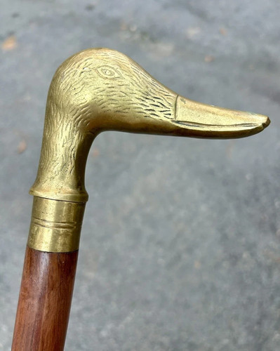 Ancien bâton canne pied - bâton, à