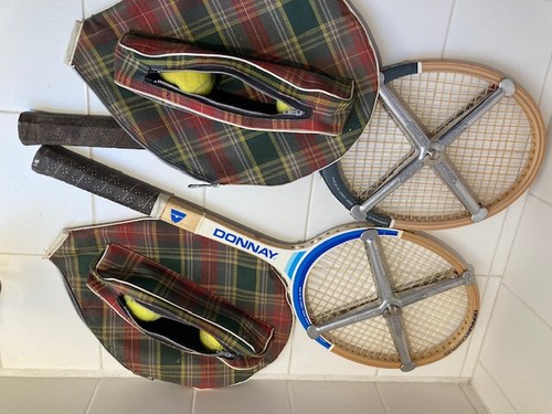 Raquettes tennis bois - de,