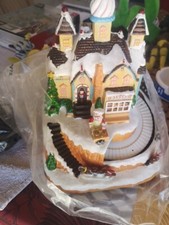 Village Illuminé De Noël