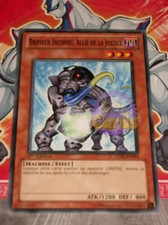 Yu Gi Oh UNKNOWN CRUSHER, ALLIE DE LA JUSTICE CARD STBL-FR094 x 3
