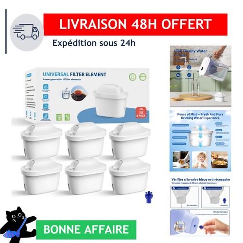 Lot cartouches de - de, filtre