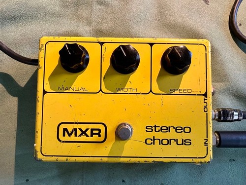 Mxr stereo chorus 1979 - chorus, vintage