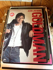 Jean-Jacques GOLDMAN Affiche de Concert Originale 40X60 1986