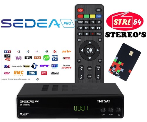 Récepteur tnt satellite - hd,