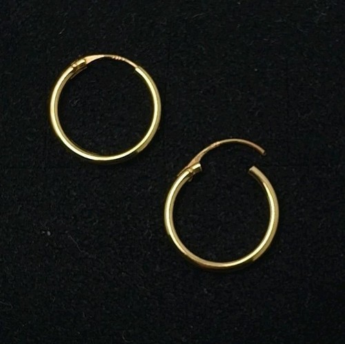 Boucles oreilles 18k 750 - or,