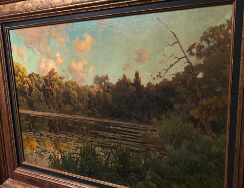 Tableau ancien peinture - peinture, huile