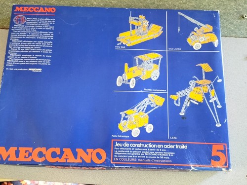Boite meccano de 1970 et - meccano,
