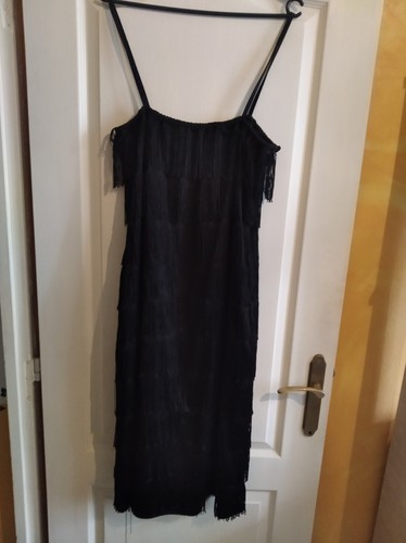 Robe noire courte - , à
